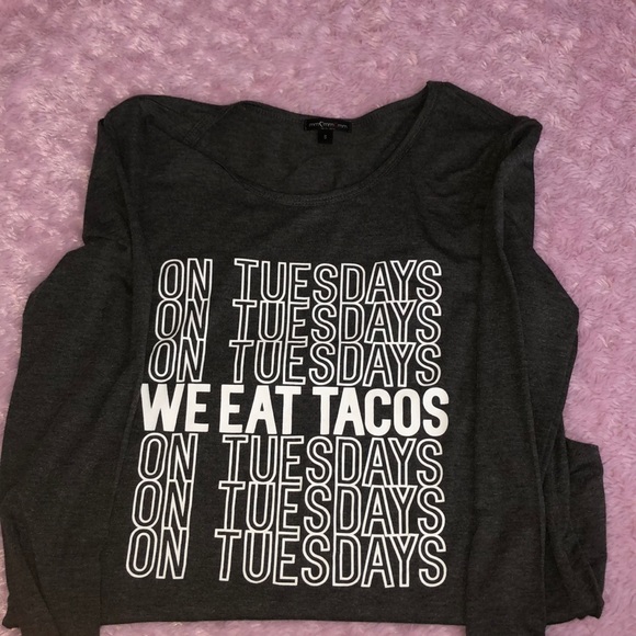 long sleeve shirt taco tuesday! - Picture 1 of 3